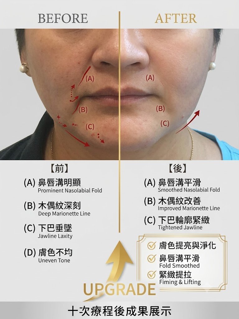中韓台融合美顏針臨床實景